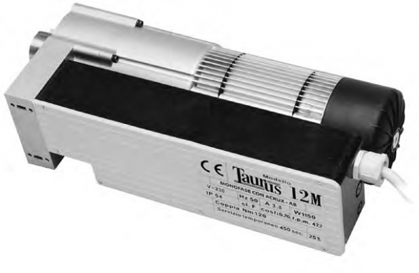 TAURUS 12 M | Motor para puertas enrollables sin muelles