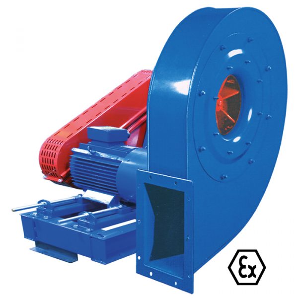 AATZA ATEX - Ventilador Industrial ATEX con Palas Abiertas