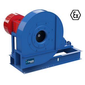 AATZB ATEX - Ventilador Industrial ATEX para Polvo y Sólidos