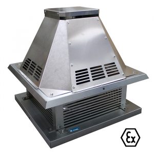 CTH3-A ATEX - Extractor de Tejado ATEX con Cúpula de Aluminio