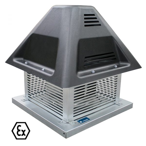CTH3 ATEX - Ventilador de Tejado para Extracción de Humos