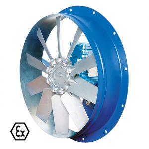 HBX (ATEX) - Ventilador Axial ATEX para Zonas Explosivas