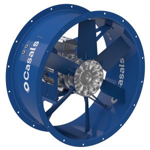 HC - Ventilador Axial de Pared con Palas de Paso Variable