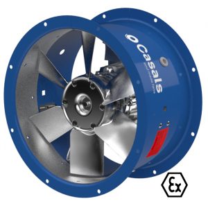 Extractor Axial – Seguridad en Espacios con Riesgo de Explosión