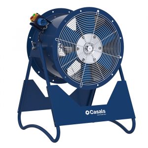 HI - Ventilador Axial Portátil con Enchufe Industrial