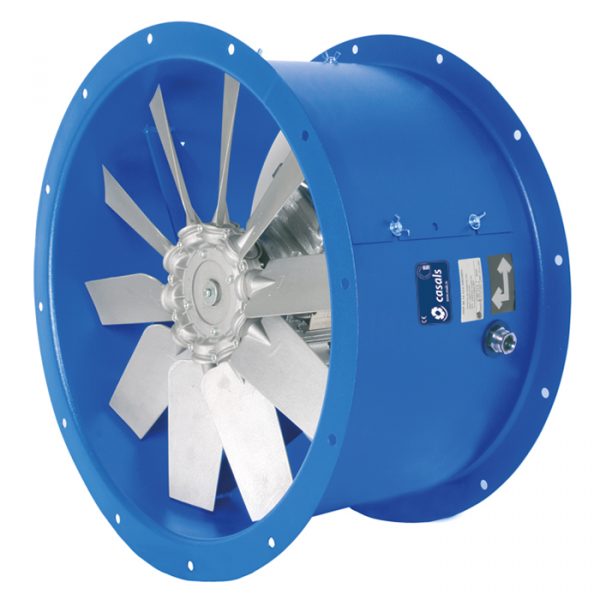 HMA - Ventilador Axial de Paso Variable con Impulsor de Aluminio
