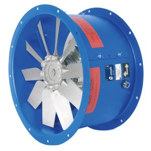 Extractor Axial HMF F300 – Cuerpo Largo y Evacuación de Humos