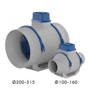 KUVIO EEC - Ventilador en Línea de Alta Eficiencia
