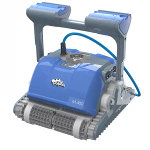 Dolphin M400 robot limpiafondos para piscinas con WiFi y triple cepillo