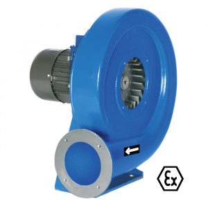 MAX - Ventilador Centrífugo ATEX de Aluminio para Ventilación
