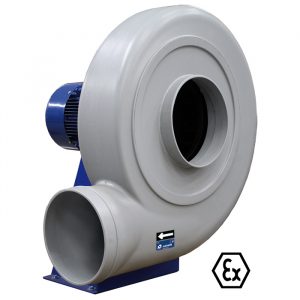 MBPCX - Ventilador ATEX de Plástico para Químicos y Ácidos