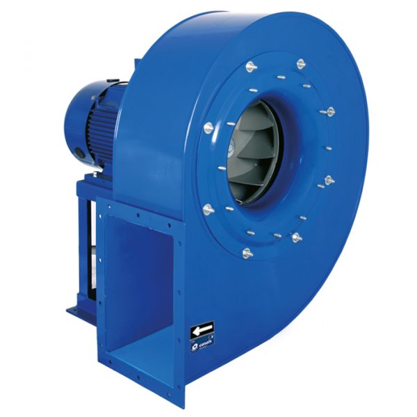 MBRU - Ventilador para extracción de aire con partículas