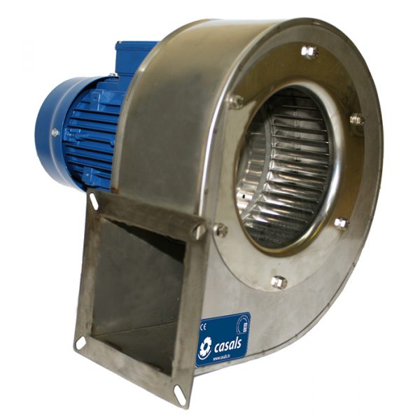 MDI - Ventilador Centrífugo de Presión Media en Acero Inoxidable
