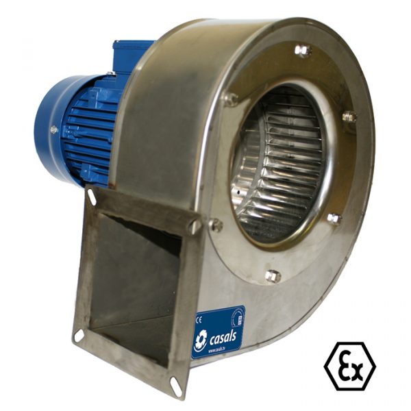 MDI ATEX - Ventilador ATEX de Acero Inoxidable con Impulsor