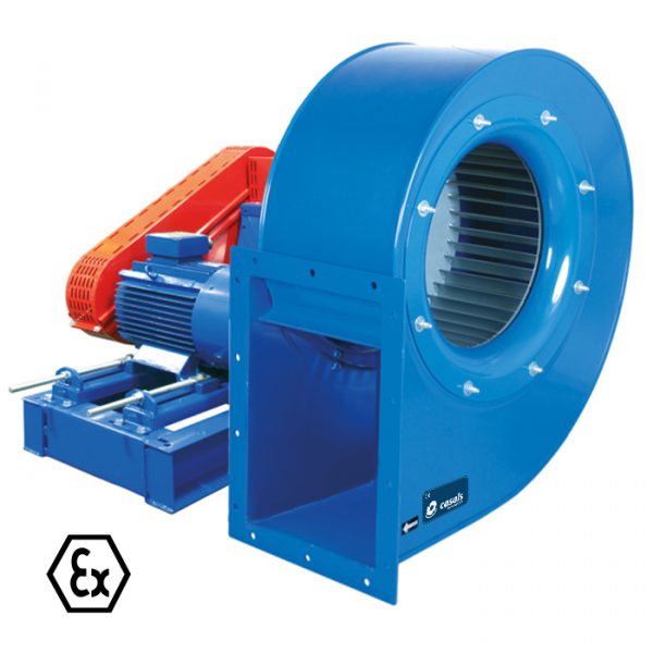 MTCA ATEX - Ventilador ATEX de Presión Media con Correas