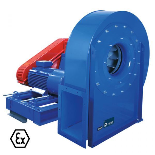 MTGR ATEX - Ventilador Centrífugo ATEX de Presión Media