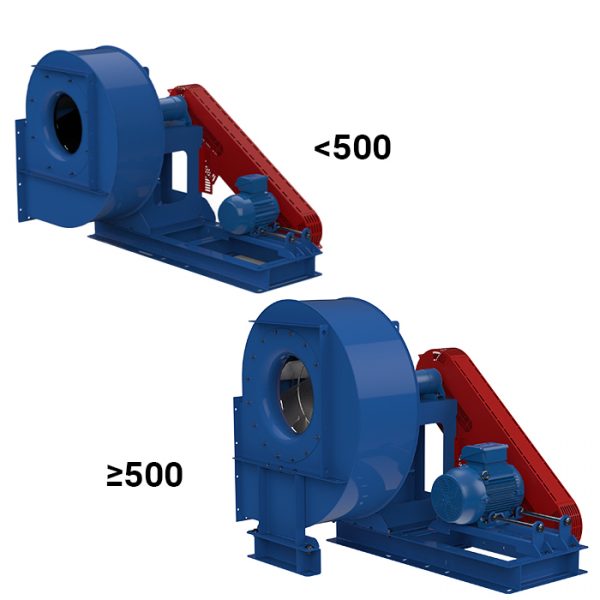 NIMUS-TR - Ventilador Centrífugo de Transmisión por Correa